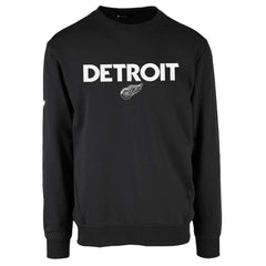 Detroit Red Wings Levelwear Zane City Capsule Pullover Sweatshirt - Black - NHL 201531378