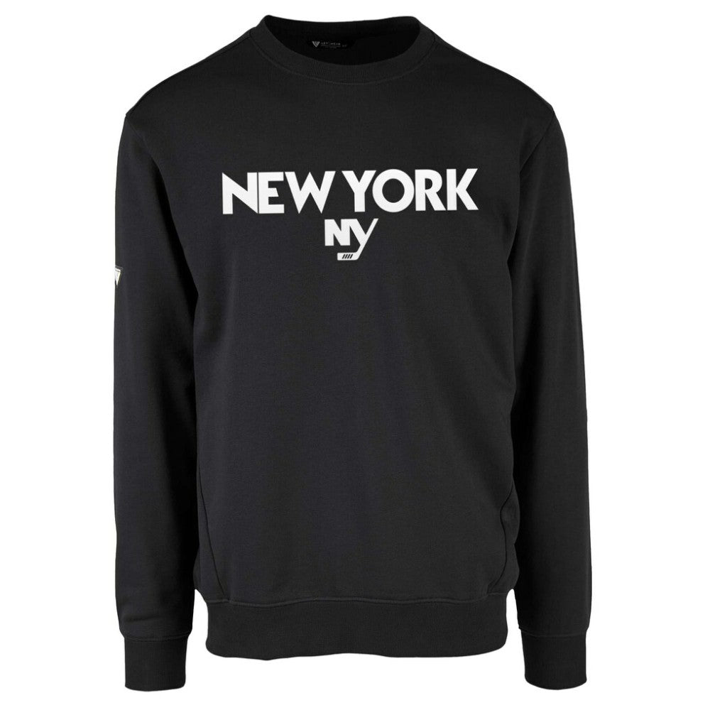 New York Islanders Levelwear Zane City Capsule Pullover Sweatshirt - Black - NHL 201531381