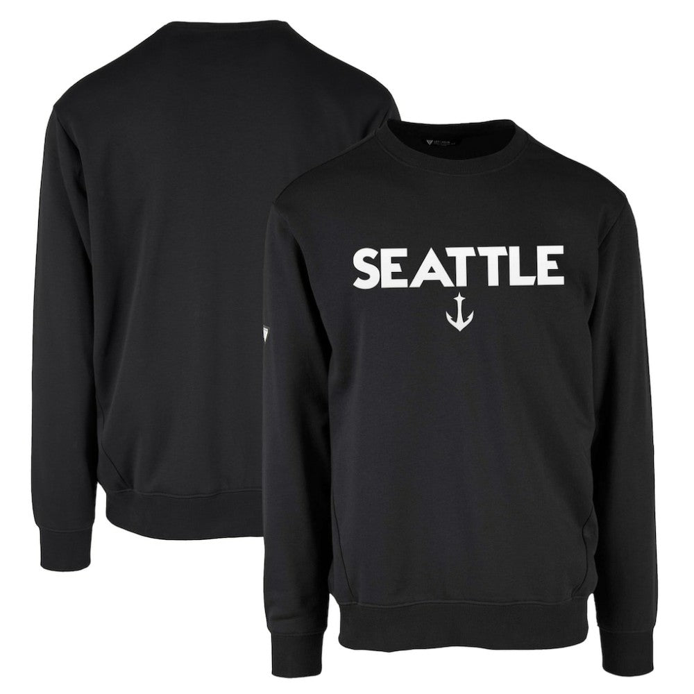 Seattle Kraken Levelwear Zane City Capsule Pullover Sweatshirt - Black - NHL 201531384