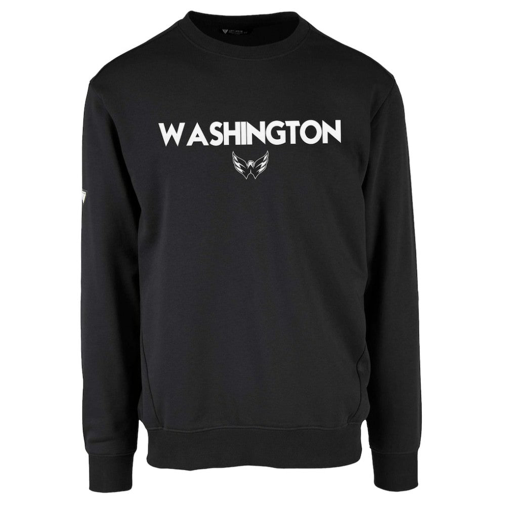Washington Capitals Levelwear Zane City Capsule Pullover Sweatshirt - Black - NHL 201531398