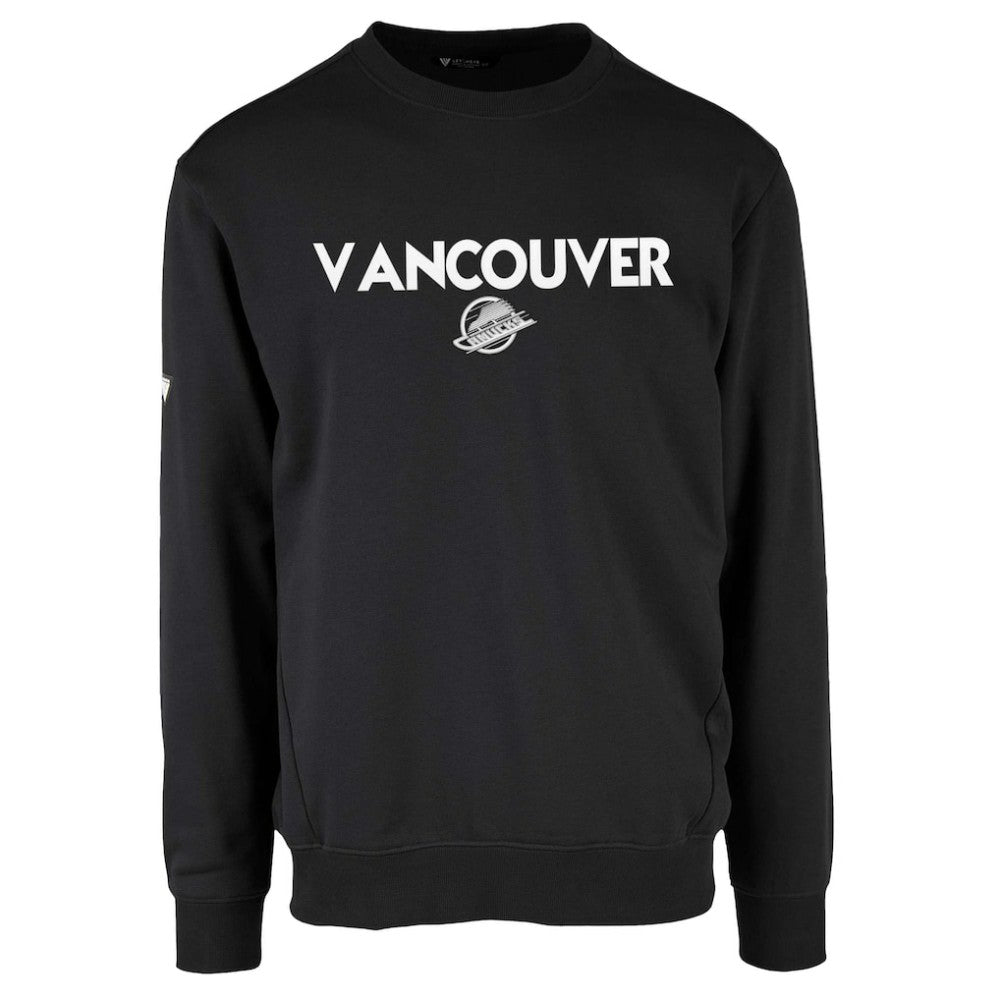 Vancouver Canucks Levelwear Zane City Capsule Pullover Sweatshirt - Black - NHL 201531402