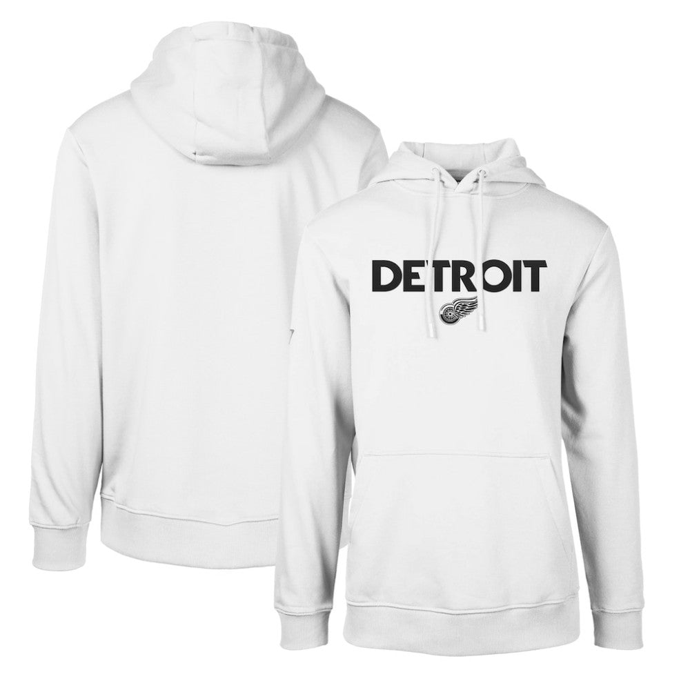 Detroit Red Wings Levelwear Podium City Capsule Pullover Hoodie - White - NHL 201531444