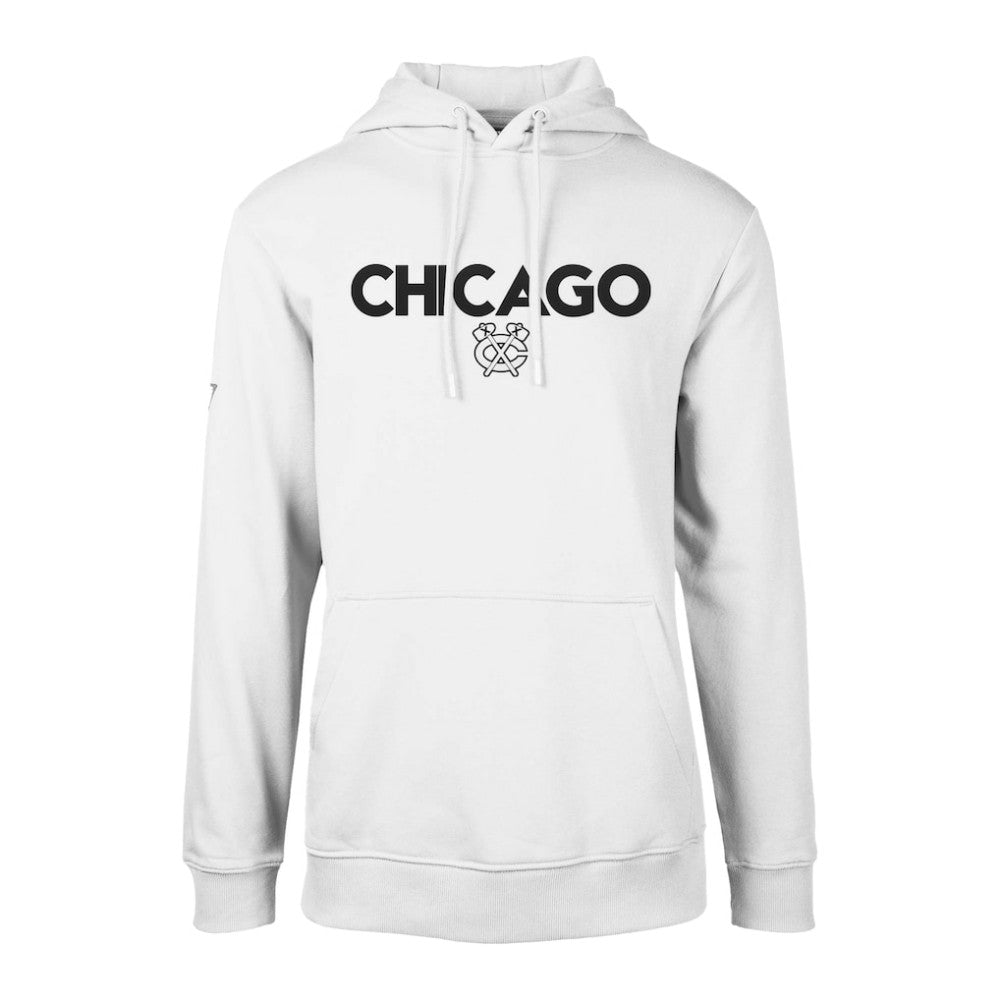 Chicago Blackhawks Levelwear Podium City Capsule Pullover Hoodie - White - NHL 201531445
