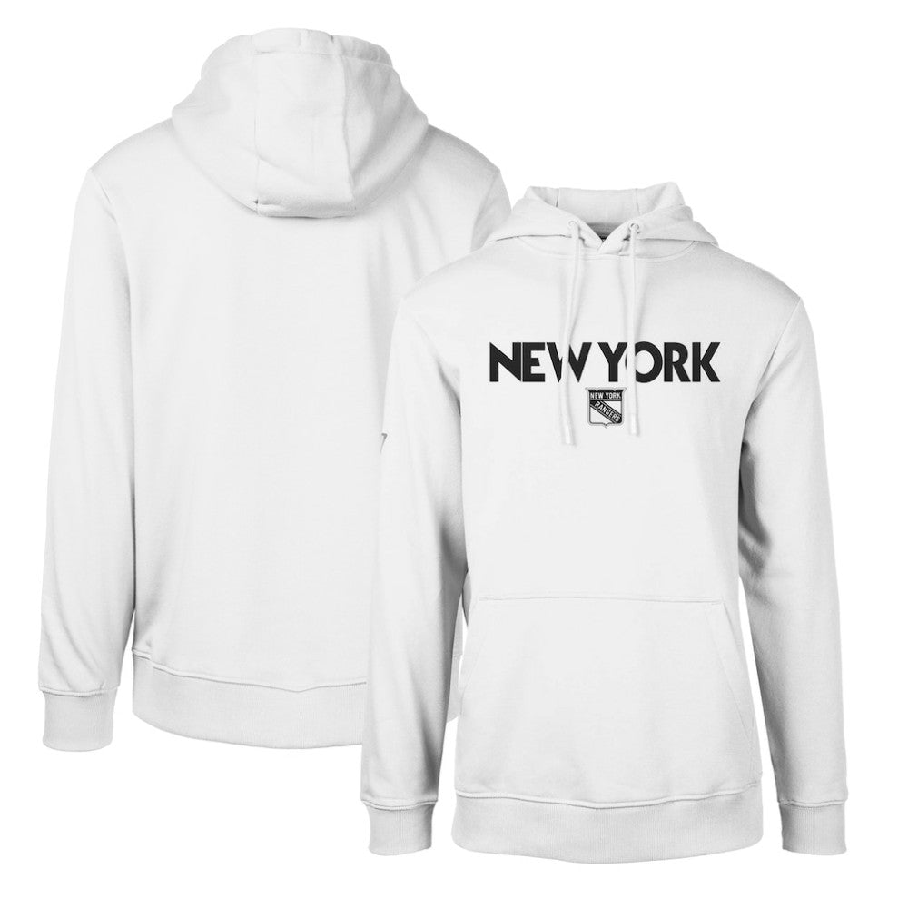 New York Rangers Levelwear Podium City Capsule Pullover Hoodie - White - NHL 201531457