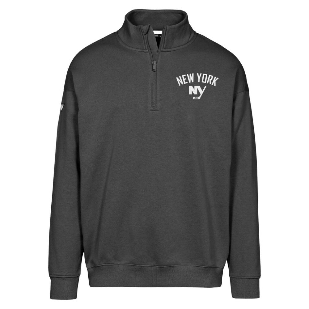 New York Islanders Levelwear Murray City Capsule Quarter-Zip Sweatshirt - Black - NHL 201531482