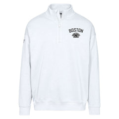 Boston Bruins Levelwear Murray City Capsule Quarter-Zip Sweatshirt - White - NHL 201531492