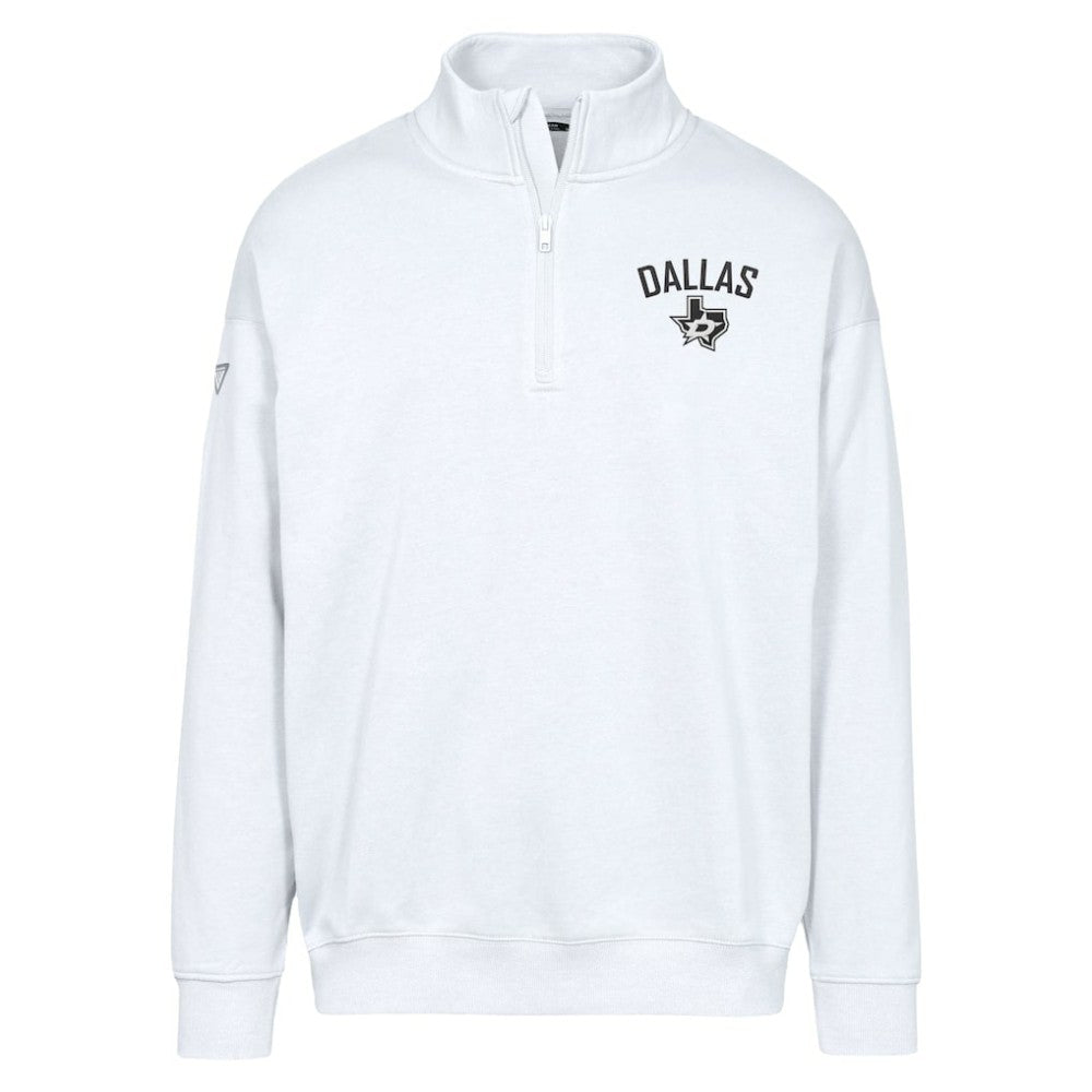 Dallas Stars Levelwear Murray City Capsule Quarter-Zip Sweatshirt - White - NHL 201531510