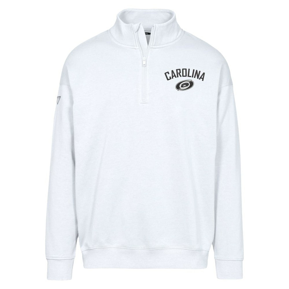 Carolina Hurricanes Levelwear Murray City Capsule Quarter-Zip Sweatshirt - White - NHL 201531514