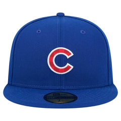 Chicago Cubs New Era Checkered Undervisor 59FIFTY Fitted Hat - Royal - New Era on Sale