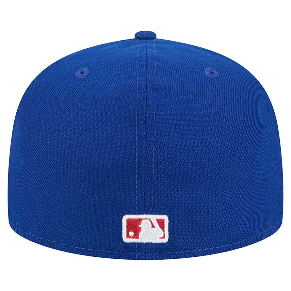 Chicago Cubs New Era Checkered Undervisor 59FIFTY Fitted Hat - Royal - New Era on Sale