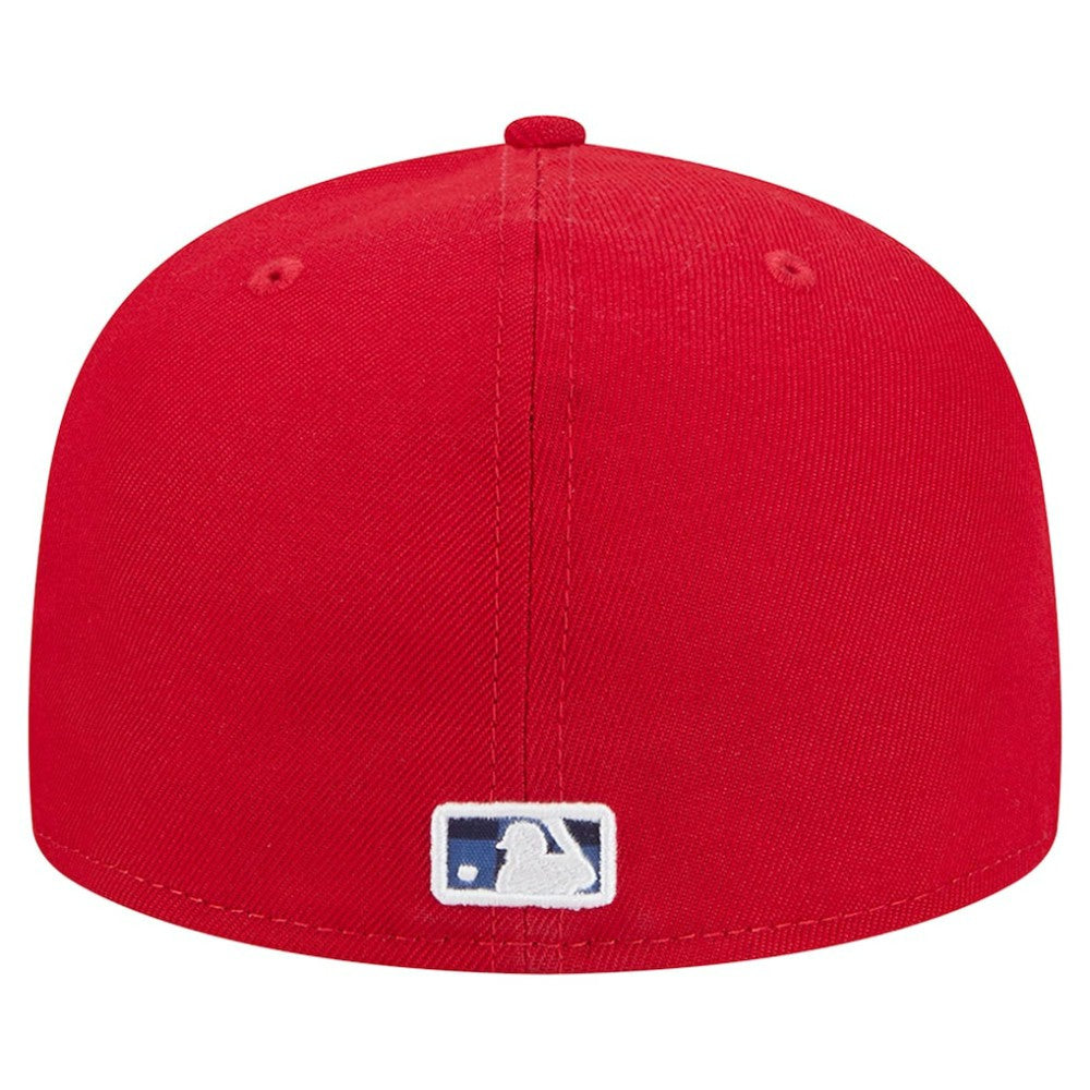 St. Louis Cardinals New Era Checkered Undervisor 59FIFTY Fitted Hat - Red - New Era Online