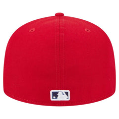 Philadelphia Phillies New Era Checkered Undervisor 59FIFTY Fitted Hat - Red - New Era Sale