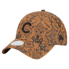 Chicago Cubs New Era Women's Vintage Deco 9TWENTY Adjustable Hat - Brown - New Era Sale