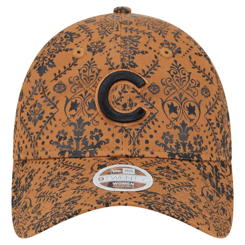Chicago Cubs New Era Women's Vintage Deco 9TWENTY Adjustable Hat - Brown - New Era Sale