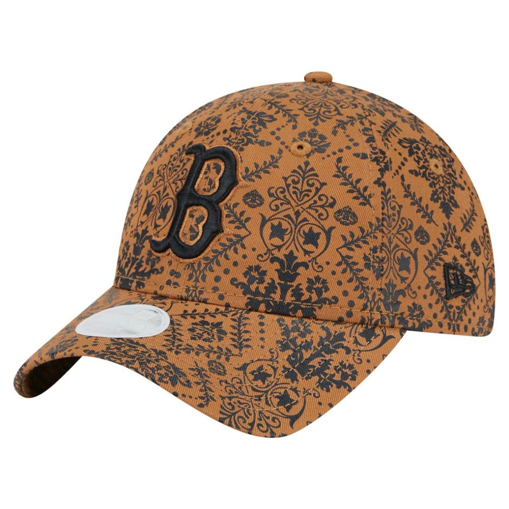 Boston Red Sox New Era Women's Vintage Deco 9TWENTY Adjustable Hat - Brown - New Era Lifestyle