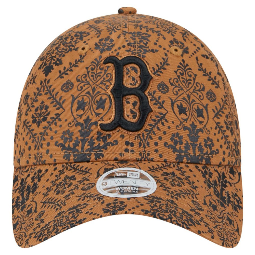 Boston Red Sox New Era Women's Vintage Deco 9TWENTY Adjustable Hat - Brown - New Era Lifestyle