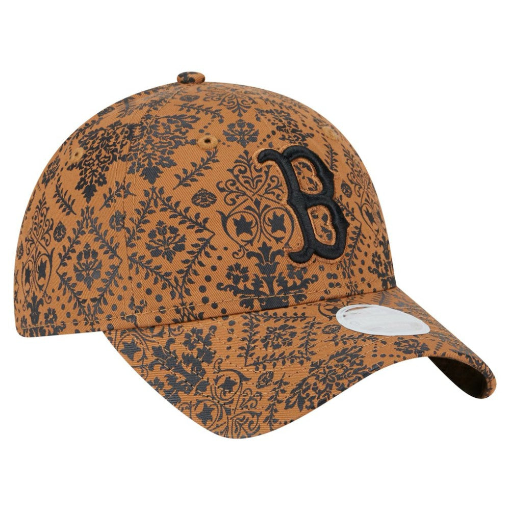 Boston Red Sox New Era Women's Vintage Deco 9TWENTY Adjustable Hat - Brown - New Era Lifestyle
