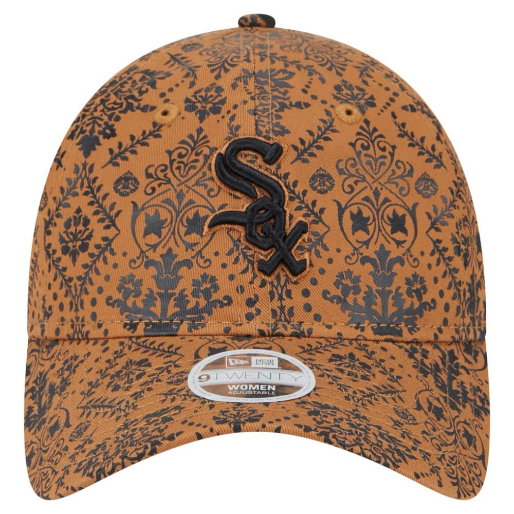 Chicago White Sox New Era Women's Vintage Deco 9TWENTY Adjustable Hat - Brown - New Era on Sale