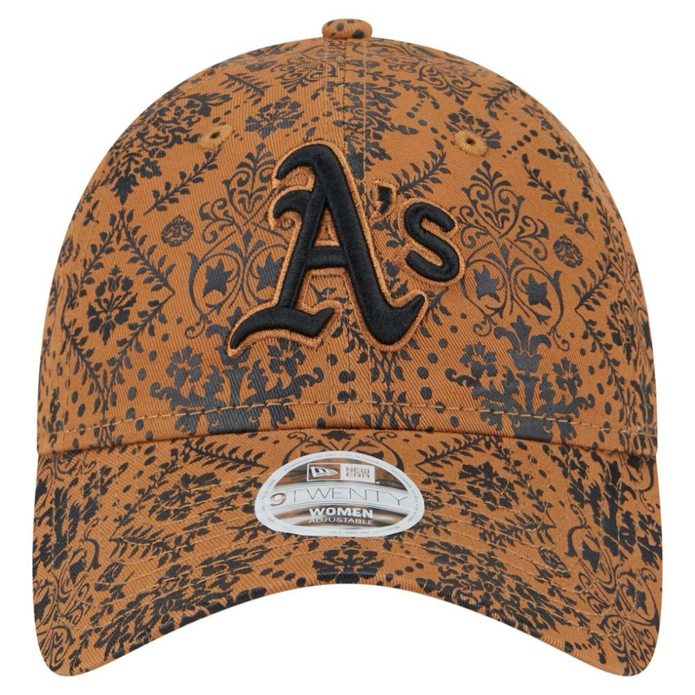 Athletics New Era Women's Vintage Deco 9TWENTY Adjustable Hat - Brown - New Era Sale