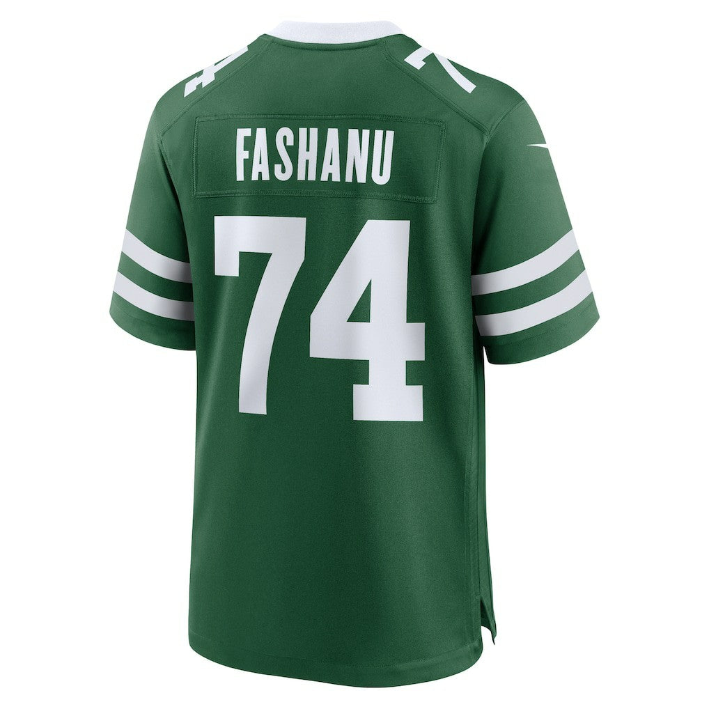 Nike Olu Fashanu New York Jets Player Game Jersey Gotham Green