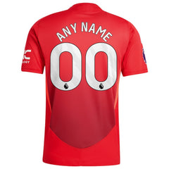 Manchester United 2024/25 Home Custom Jersey Red - Adidas for sale