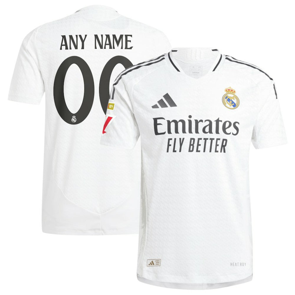 Real Madrid 2024/25 Home Custom Jersey White - Adidas Discount