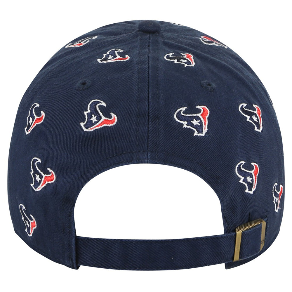 47 brand Houston Texans '47 Women's Confetti Clean Up Adjustable Hat Navy
