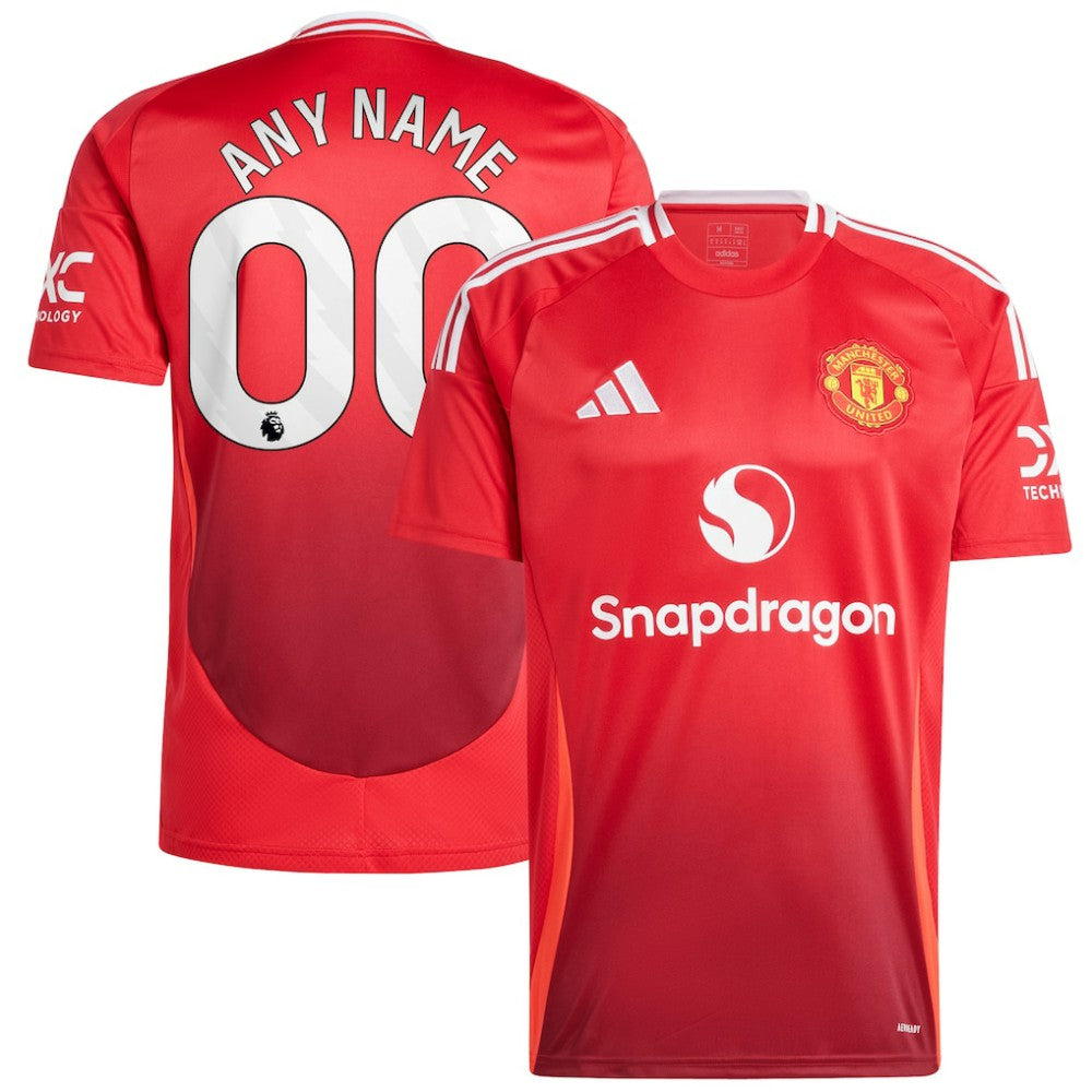 Manchester United 2024/25 Home Replica Custom Jersey Red - Adidas sale