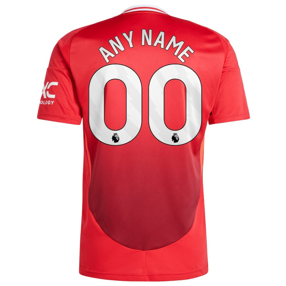 Manchester United 2024/25 Home Replica Custom Jersey Red - Adidas sale