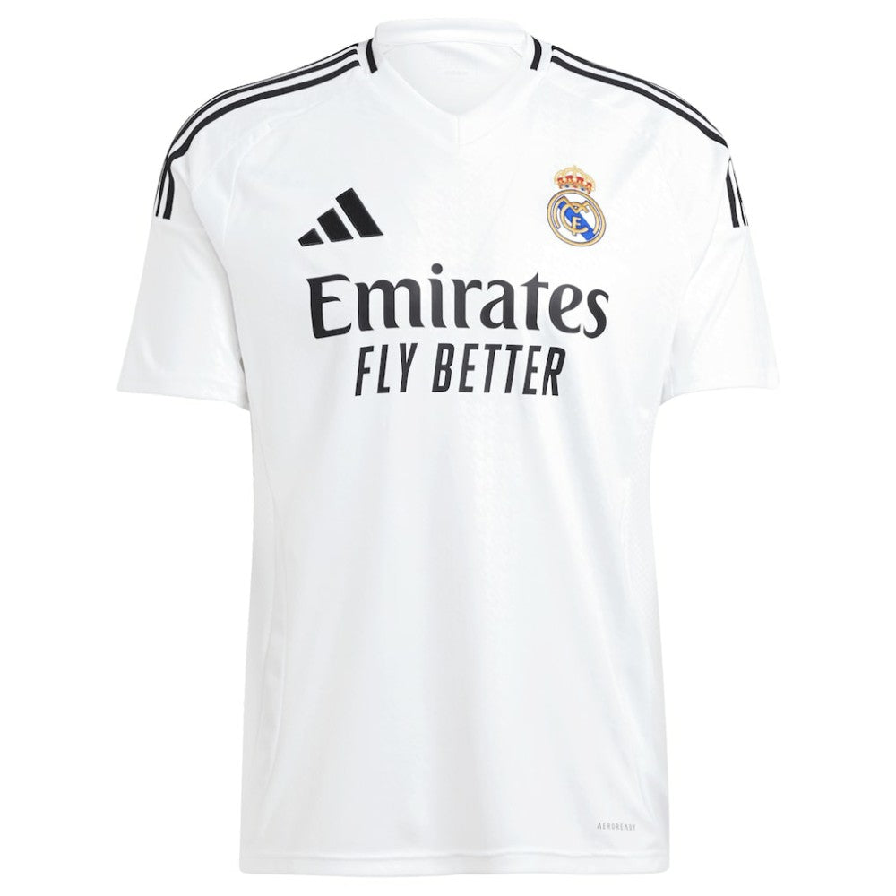 Real Madrid 2024/25 Home Replica Custom Jersey White - Adidas