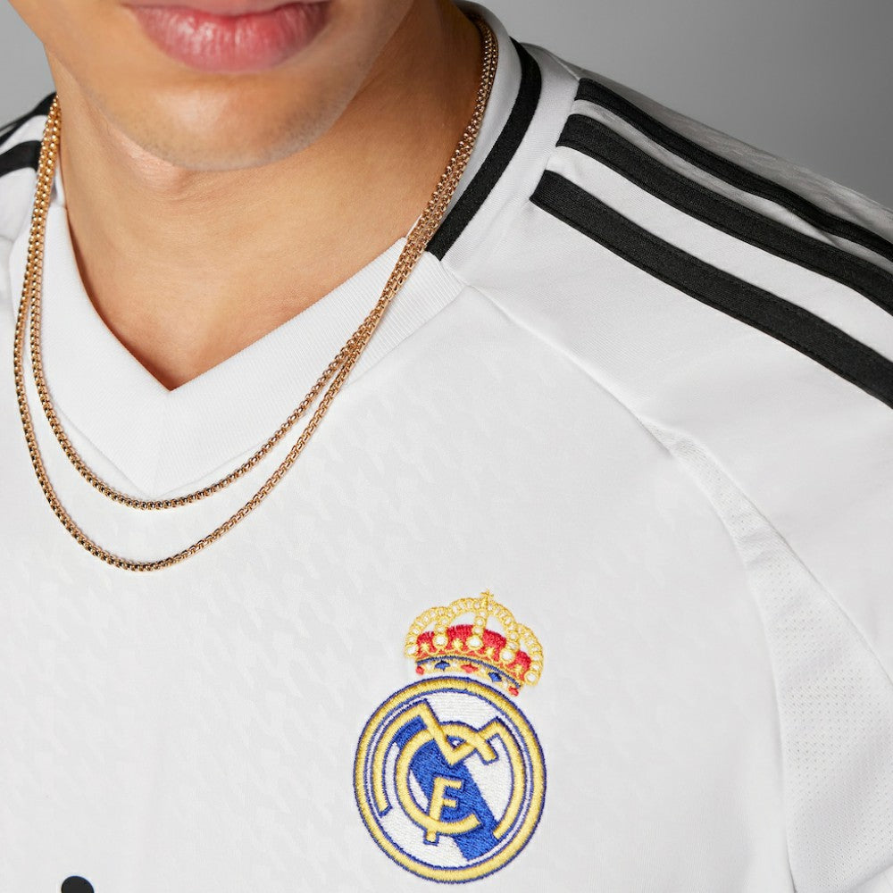 Real Madrid 2024/25 Home Replica Custom Jersey White - Adidas