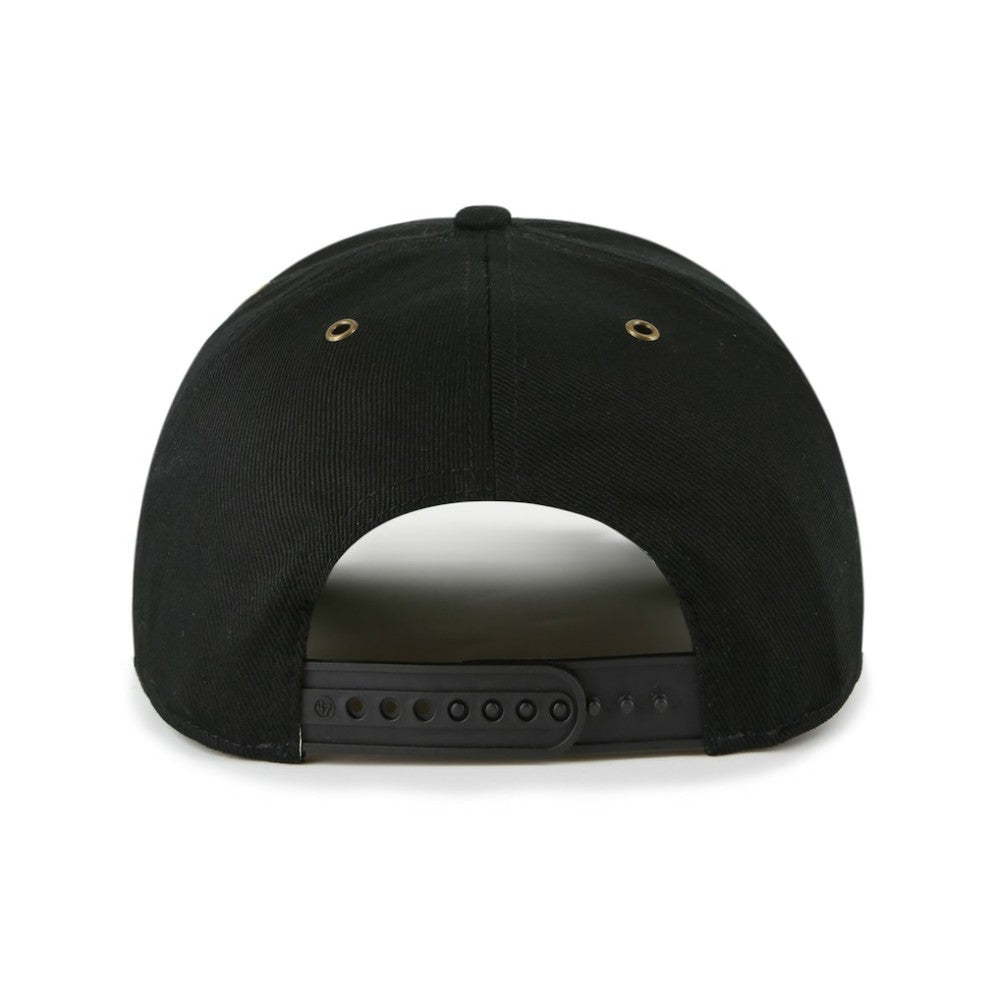 Boston Bruins '47 Old Time Hockey Rafter Sure Shot Hitch Adjustable Hat - Black - NHL 201534456