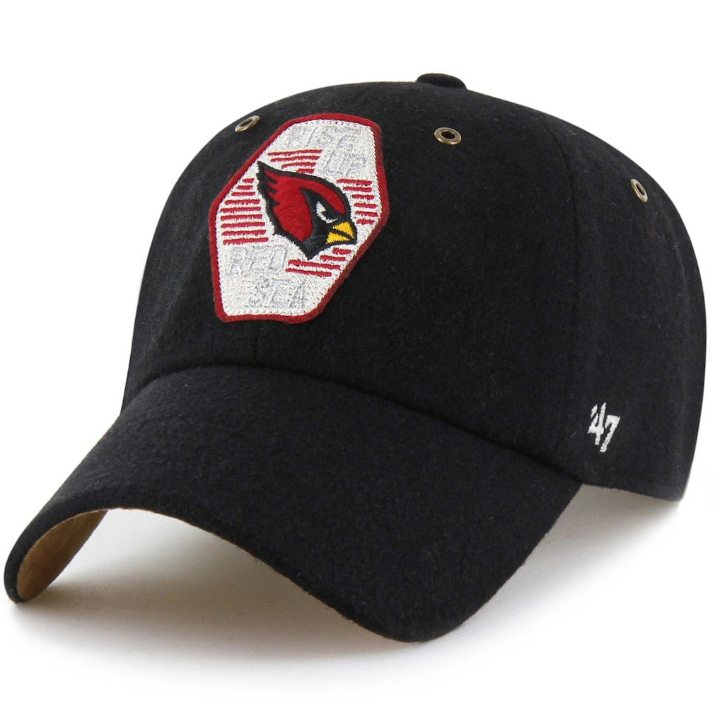 47 brand Arizona Cardinals Stoney Clover Lane x '47 Unisex Field Goal Clean Up Adjustable Hat Black