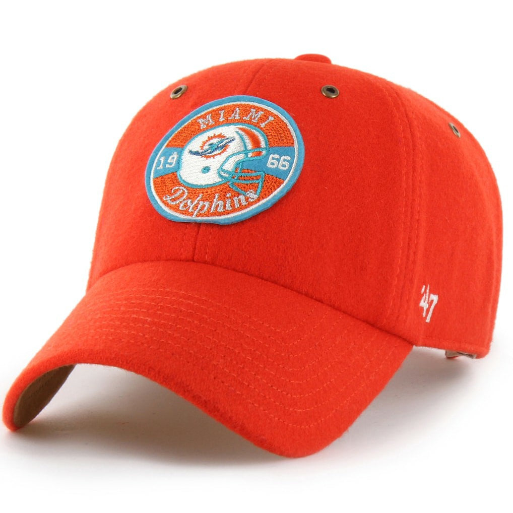 47 brand Miami Dolphins Stoney Clover Lane x '47 Unisex Field Goal Clean Up Adjustable Hat Orange