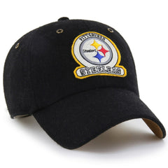 47 brand Pittsburgh Steelers Stoney Clover Lane x '47 Unisex Field Goal Clean Up Adjustable Hat Black