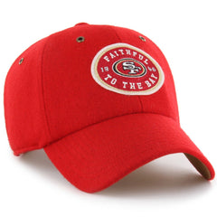 47 brand San Francisco 49ers Stoney Clover Lane x '47 Unisex Field Goal Clean Up Adjustable Hat Scarlet
