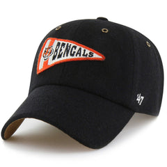 47 brand Cincinnati Bengals Stoney Clover Lane x '47 Unisex Field Goal Clean Up Adjustable Hat Black
