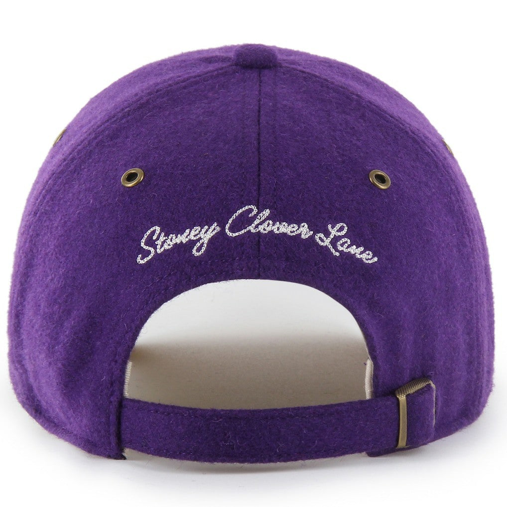 47 brand Minnesota Vikings Stoney Clover Lane x '47 Unisex Field Goal Clean Up Adjustable Hat Purple