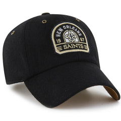 47 brand New Orleans Saints Stoney Clover Lane x '47 Unisex Field Goal Clean Up Adjustable Hat Black