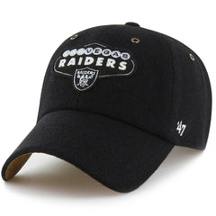 47 brand Las Vegas Raiders Stoney Clover Lane x '47 Unisex Field Goal Clean Up Adjustable Hat Black