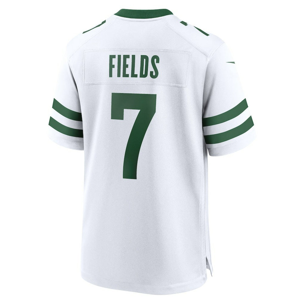 Nike Justin Fields New York Jets Game Jersey Legacy White