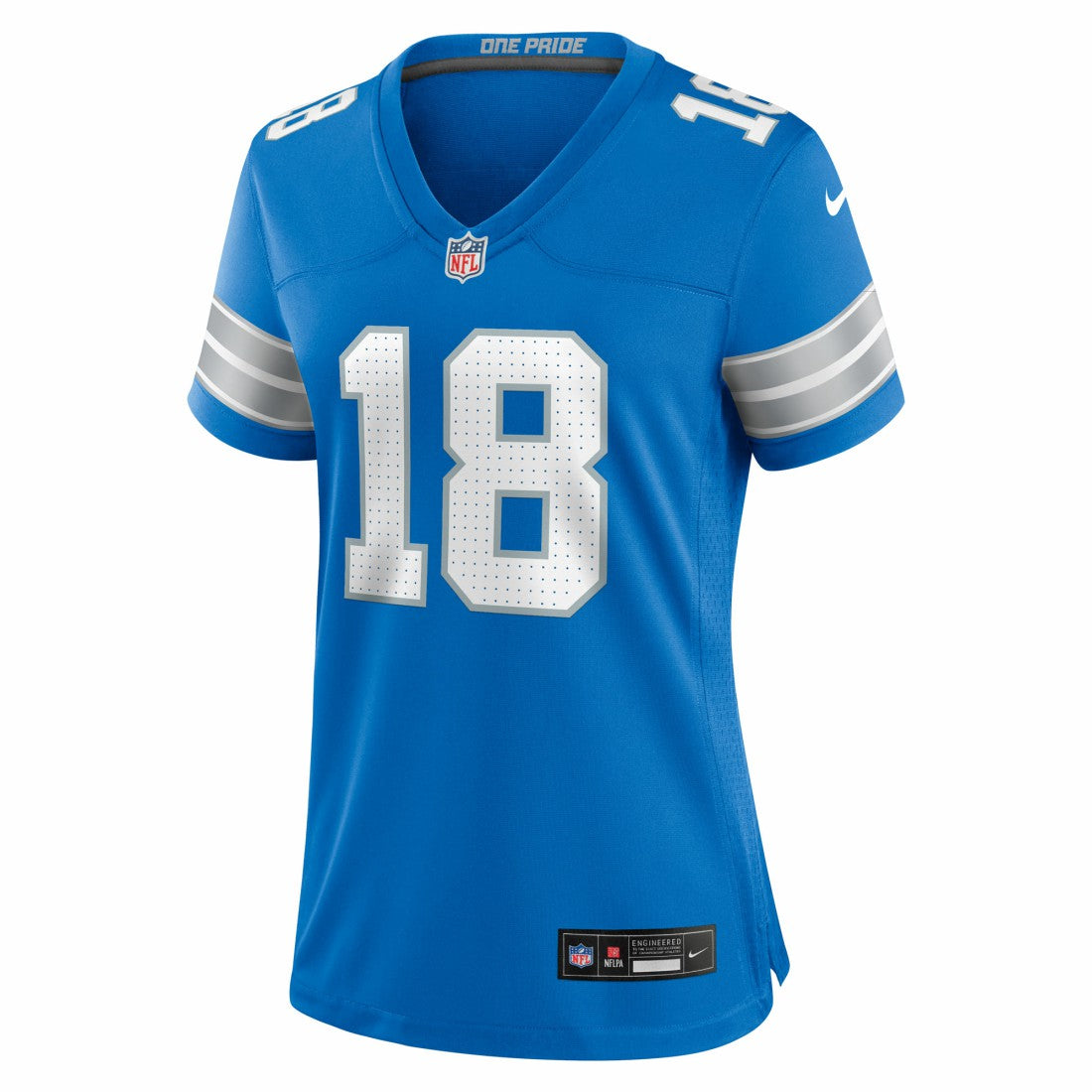 Nike Isaac TeSlaa Detroit Lions Women's Game Player Jersey Blue