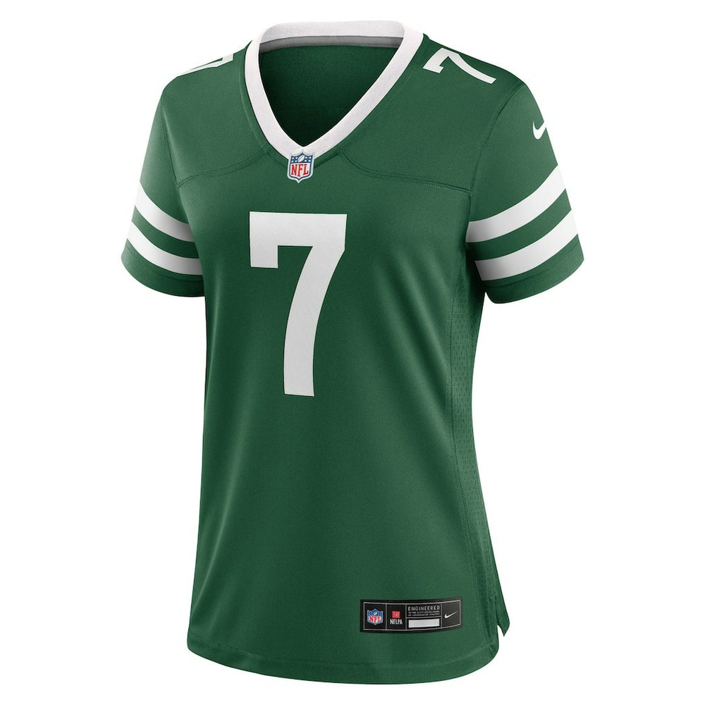 Nike Justin Fields New York Jets Women's Game Jersey Legacy Green