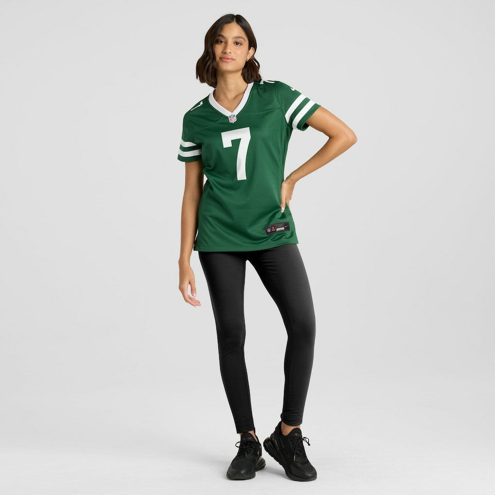 Nike Justin Fields New York Jets Women's Game Jersey Legacy Green