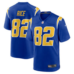 Nike Brenden Rice Los Angeles Chargers 2nd Alternate Game Player Jersey Royal