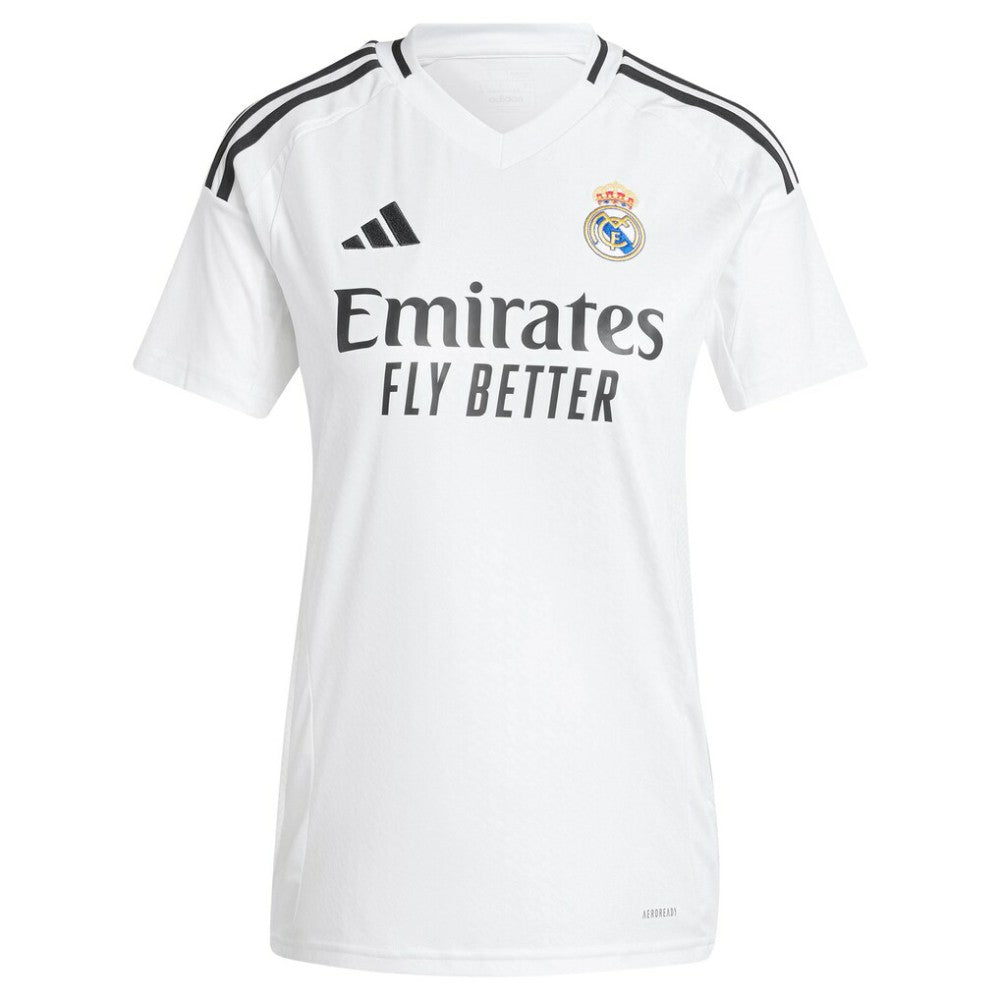 Real Madrid Women's 2024/25 Home Replica Custom Jersey White - Adidas Discount