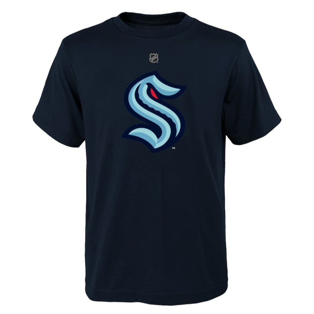 Seattle Kraken Youth Primary Logo T-Shirt - Deep Sea Blue - NHL 201535346