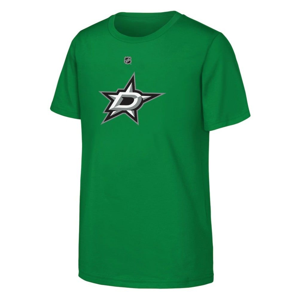 Dallas Stars Youth Primary Logo T-Shirt - Kelly Green - NHL 201535354