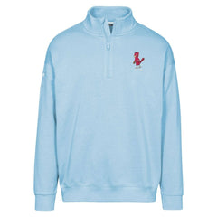 St. Louis Cardinals Levelwear Murray Core Logo Quarter-Zip Pullover Top - Light Blue - MLB on Sale