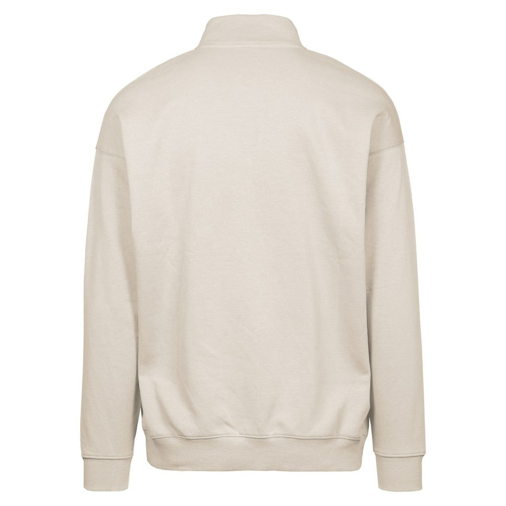 Athletics Levelwear Murray Core Logo Quarter-Zip Pullover Top - Khaki - MLB on Sale